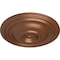Ekena Millwork Traditional Ceiling Medallion (Fits Canopies up to 4"), 14 3/4"OD x 1 3/4"P, Polished Copper CM14TRPOS - alternate 2